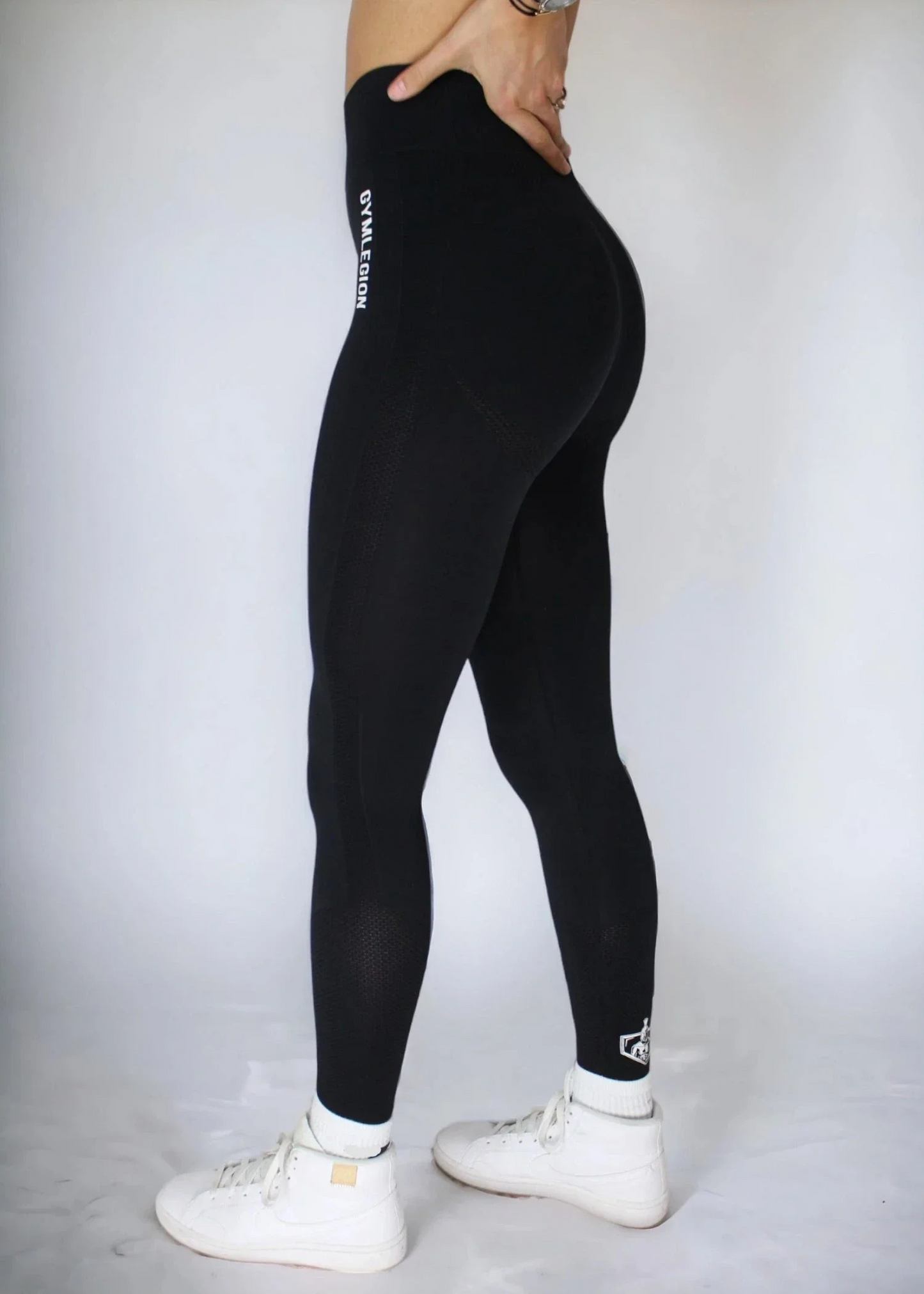 Flex High Waisted Legging Zwart V2
