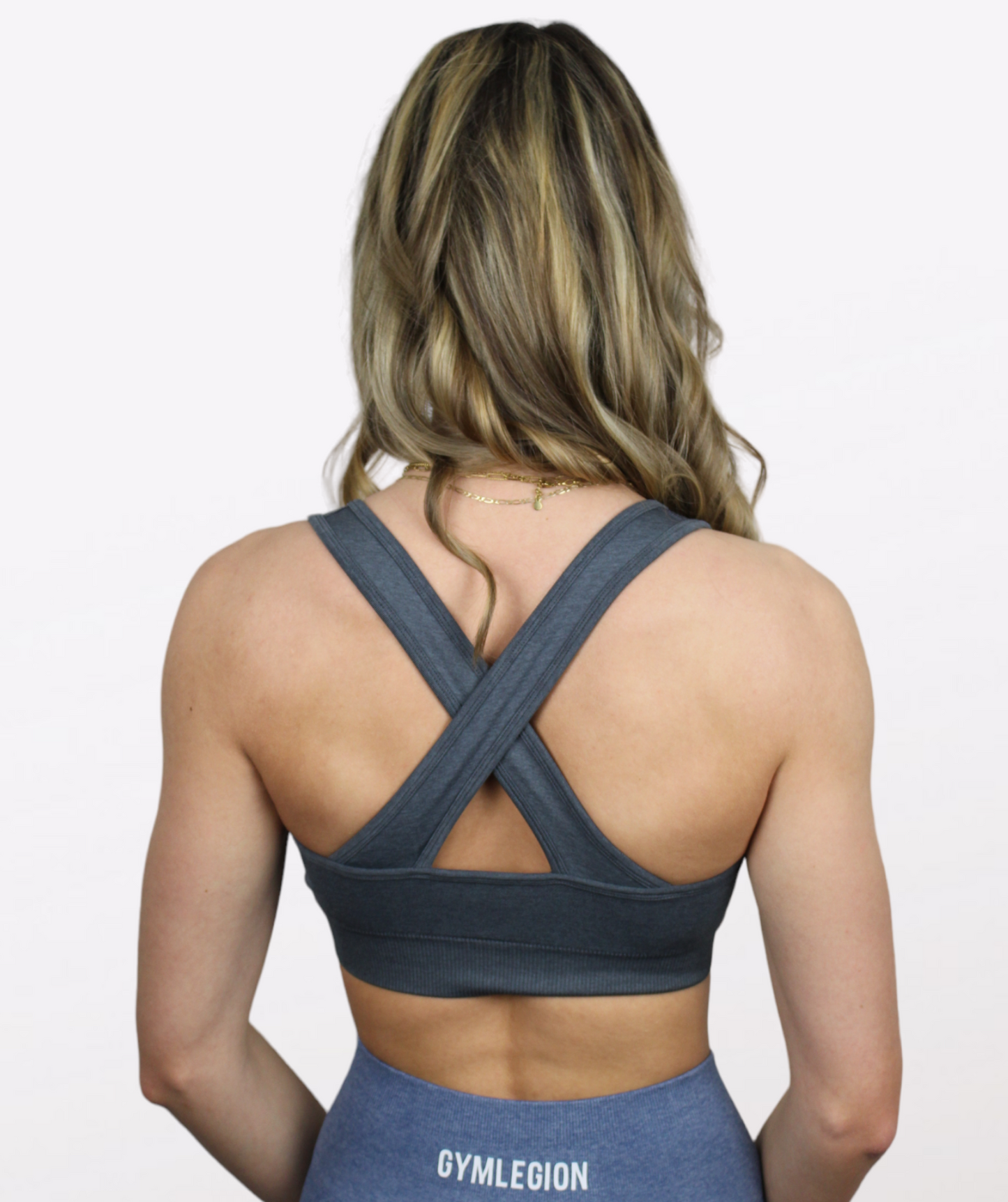 Solid Seamless Sports Bra Antraciet