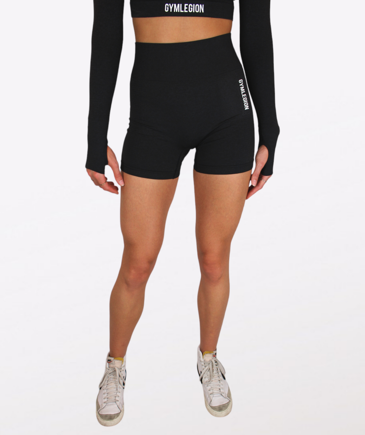 Seamless short Black