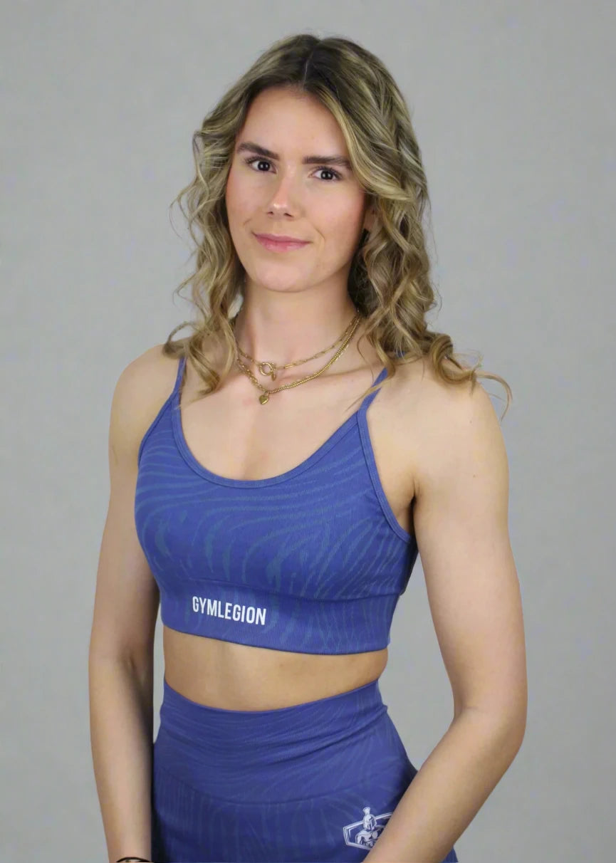 Flex Strappy Sports Bra - Khaki Green – Gymlegion