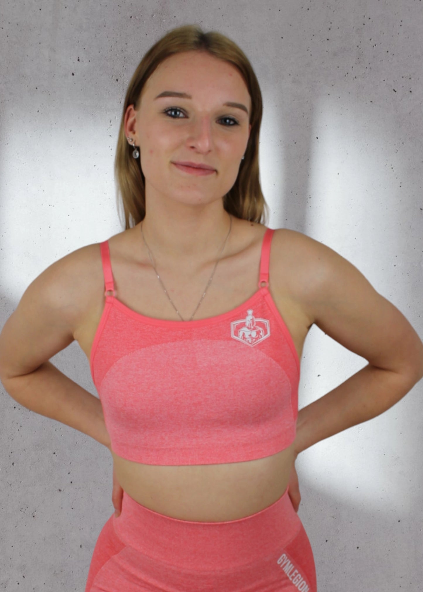 Flex Strappy Sports Bra Roze