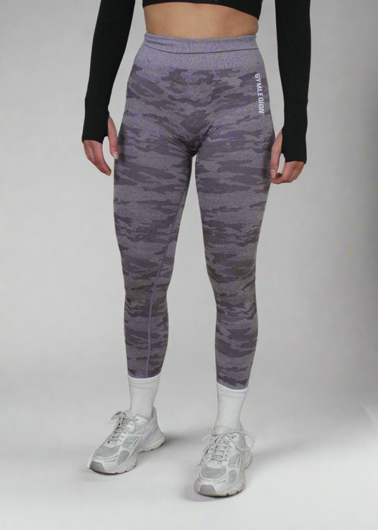 Wolters Camo Legging - Purple