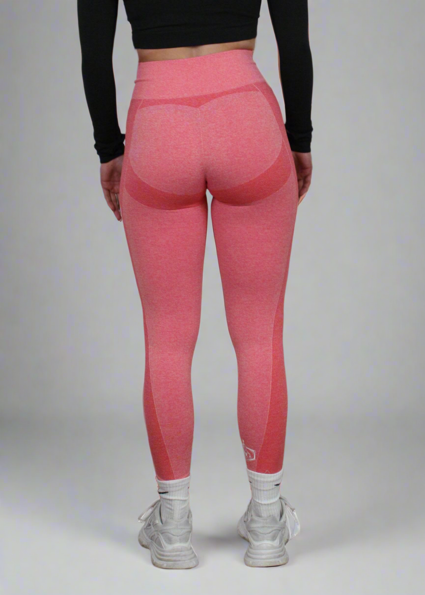 Flex High Waisted Legging Roze