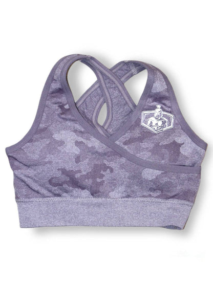 Wolters Camo Sports Bra Paars