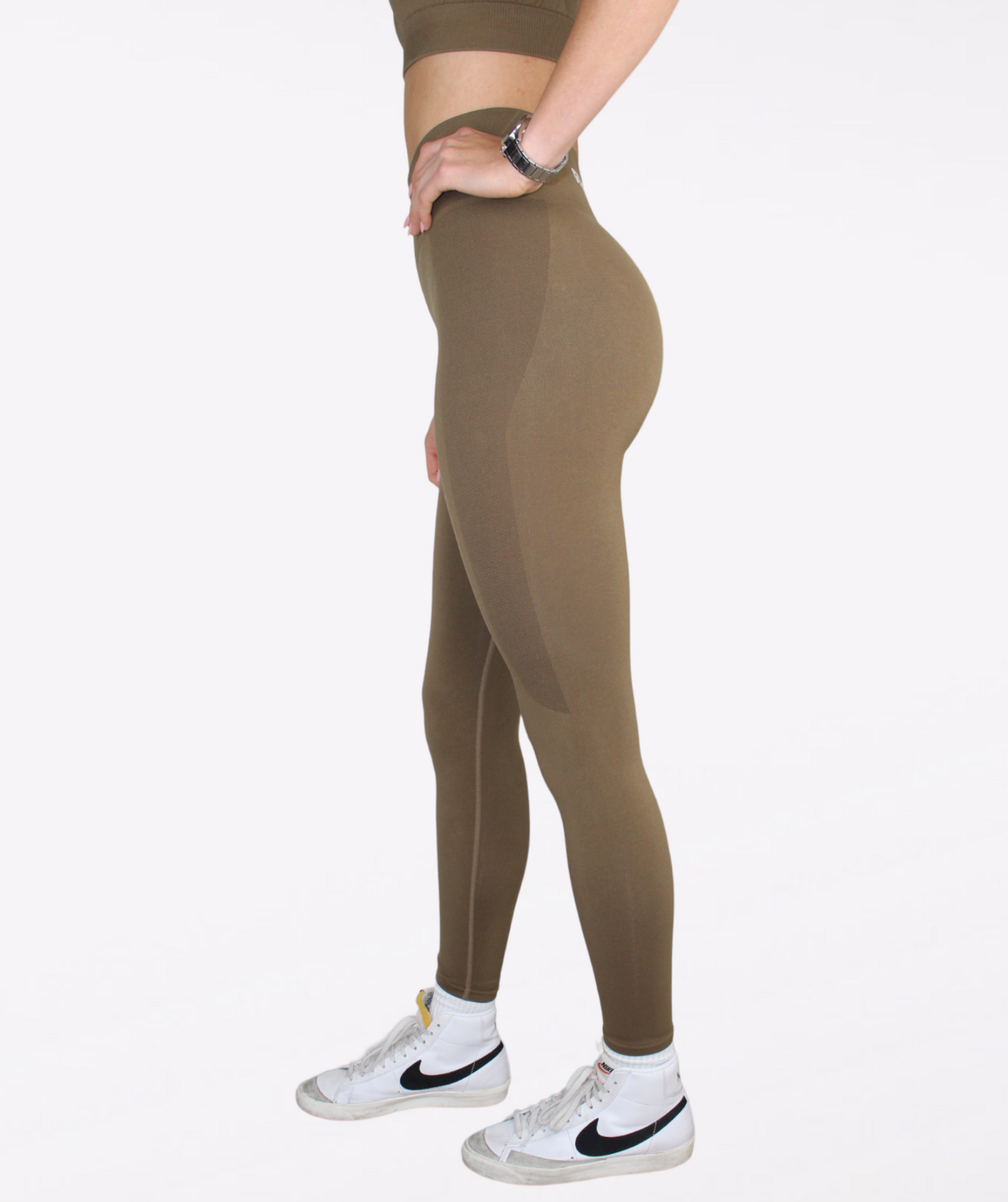 Solid Seamless Legging Bruin
