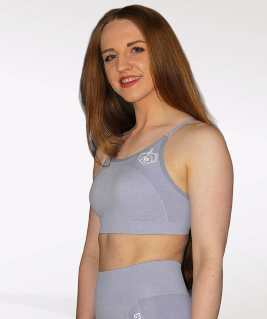 Flex Strappy Sports Bra - Lila paars
