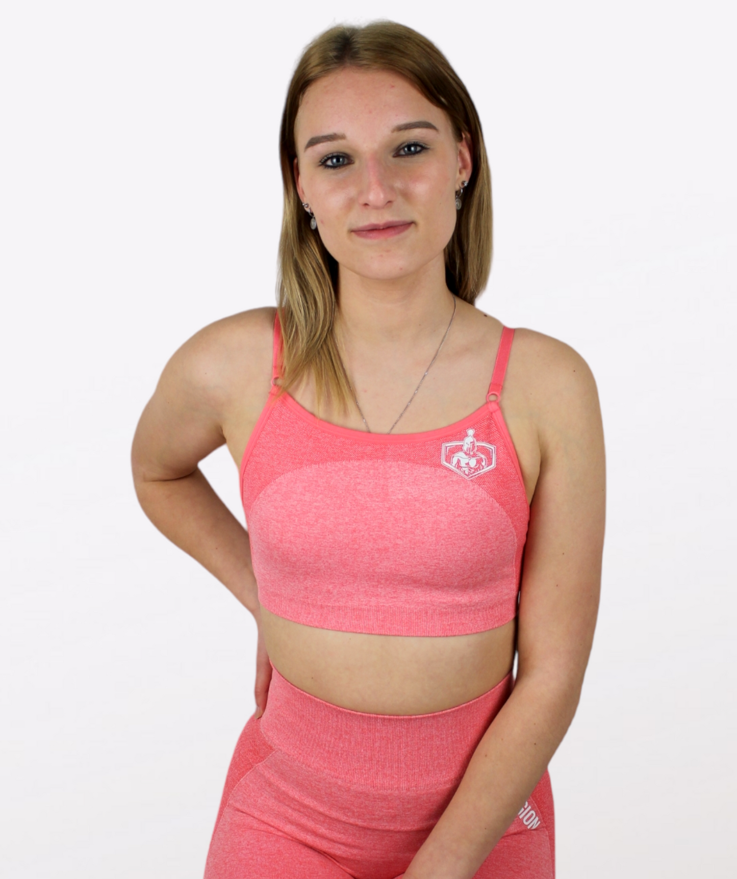 Flex Strappy Sports Bra Roze