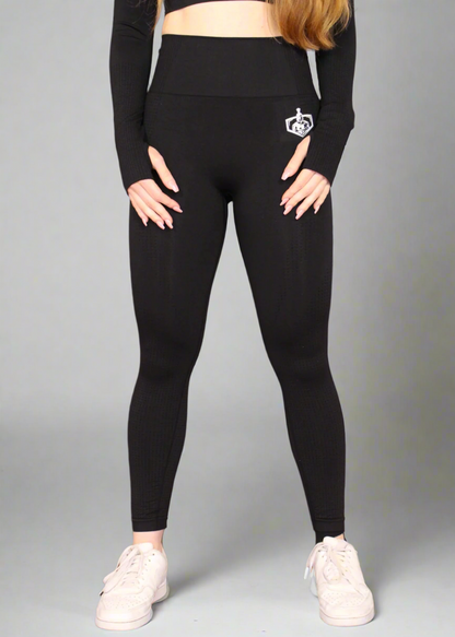 Seamless Training Leggings - Black