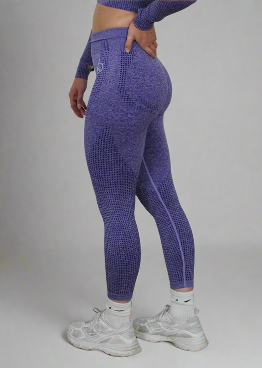 Seamless Training Legging - Purple