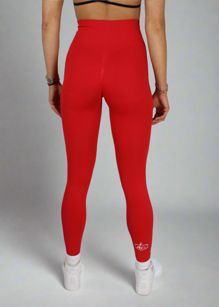 Limitless Gym Legging Rood