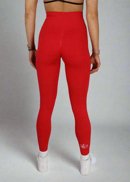 Limitless Gym Legging Rood