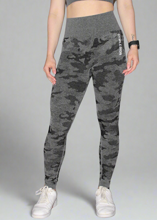 Wolters Camo Leggings - Black