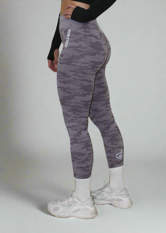 Wolters Camo Legging - Purple