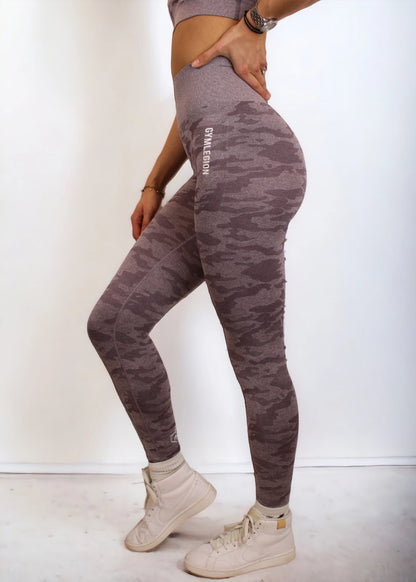 Wolters Camo Legging Paars